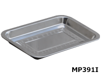 CHAROLA MEDICA INOXIDABLE 20X30X2.8 CMS "T1"